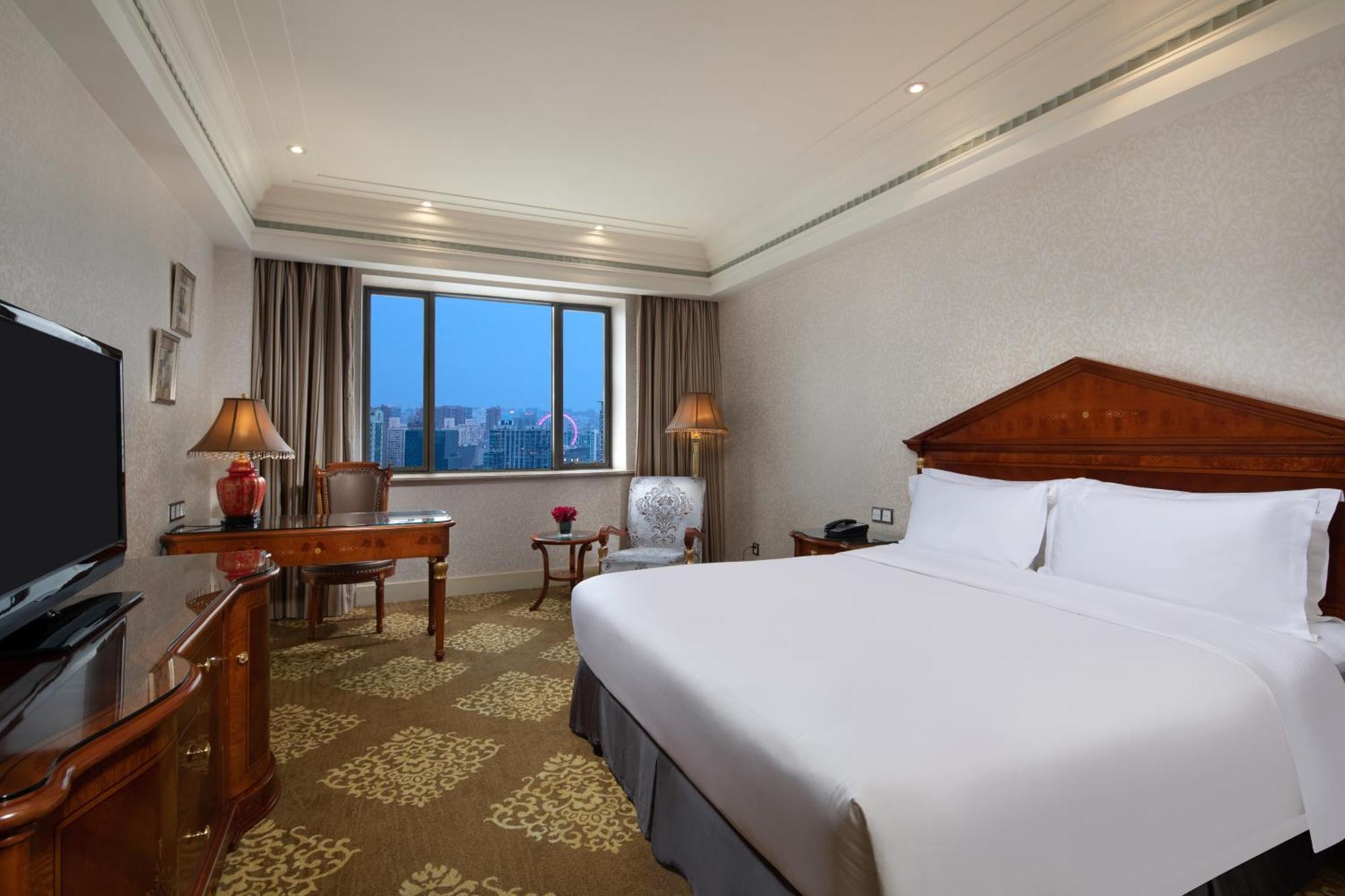 Crowne Plaza Shanghai Nanjing Road By Ihg 외부 사진 A room at the hotel